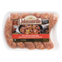 Johnsonville - Hot Italian Sausages, 500 Gram