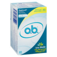 o.b. - Regular Tampons, 40 Each