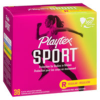 Playtex - Sport Tampons Unscented Regular, 36 Each