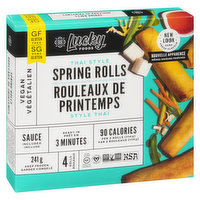 Lucky Food - Gluten Free Thai Style Spring Roll, 241 Gram