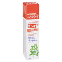 Jason - Power Smile Toothpaste - Powerful Peppermint, 170 Gram