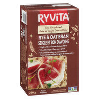 RYVITA - Whole Grain Crispbread - Rye & Oat Bran