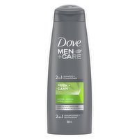 Dove - Men+Care 2in1 Shampoo & Conditioner - Fresh Clean, 355 Millilitre