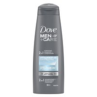 Dove - Men+Care Fortifying 2-In-1 Shampoo and Conditioner - Anti Dandruff, 355 Millilitre