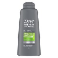 Dove - Men+Care 2in1 Shampoo & Conditioner - Deep Clean, 750 Millilitre