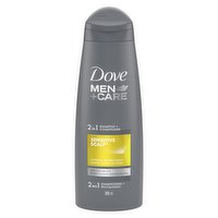 Dove - Men+Care Shampoo & Conditioner - Sensitive Scalp, 355 Millilitre