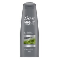 Dove - Men+Care Shampoo + Conditioner - Minerals + Sage, 355 Millilitre