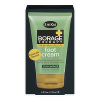 Shikai - Shikai Borage Therpy Foot Cream Unscent, 121 Millilitre
