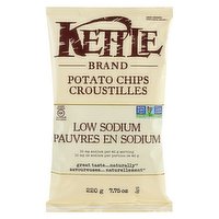 Kettle - Potato Chips Unsalted, 220 Gram
