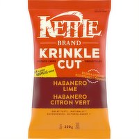 Kettle - Krinkle Cut Habanero Lime Chips, 220 Gram
