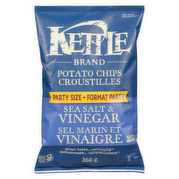 Kettle Brand - Salt & Vinegar Potato Chips, Party Size, 368 Gram