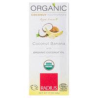 Radius - Toothpaste Coconut Banana, 85 Gram