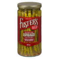 Foster's - Hot & Spicy Pickled Asparagus Spears, 500 Millilitre