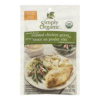 Simply Organic - Roasted Chicken Gravy Mix, 24 Gram