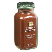 Simply Organic Simply Organic - Smoked Paprika, 77 Gram