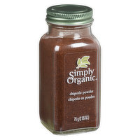 Simply Organic - Chipotle Powder, 75 Gram