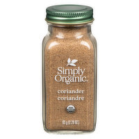 Simply Organic - Coriander, 65 Gram