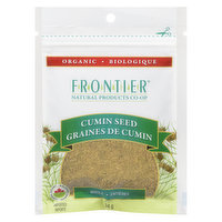 Frontier - Whole Cumin Seed Organic, 34 Gram