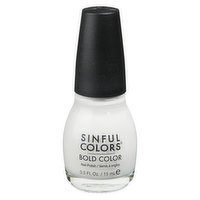 SinfulColors - Professional Nail Polish - Snow Me White, 15 Millilitre