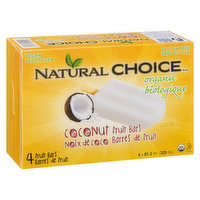 Natural Choice - Organic Coconut Fruit Bars, 4 Each