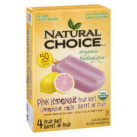 Natural Choice - Organic Pink Lemonade Fruit Bars, 4 Each