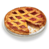 Bake Shop - Strawberry Rhubarb Lattice Pie, 9 Inch