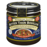 Better Than Boullion - Superior Beef Base Roasted Less Sodium, 227 Gram