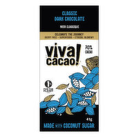 Viva Cacao! - Classic Dark Chocolate, 41 Gram
