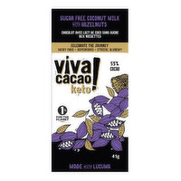 Viva Cacao! - Hazelnut Sugar Free, 41 Gram