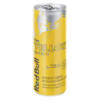 Red Bull - Energy Drink, The Yellow Edition Tropical, 250 Millilitre