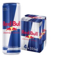 Red Bull - Energy Drink, 4 Each