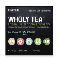 Innotech - Wholy Tea Original Herbal, 1 Each