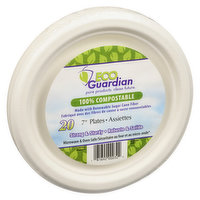 Eco Guardian - 7 Inch Plates Compostable, 20 Each