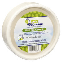 Eco Guardian - Bowls Compostable, 20 Each