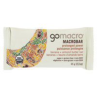 Gomacro - MacroBar Banana & Almond Butter, 59 Gram