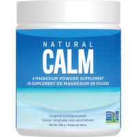 Natural Calm - Magnesium Plain, 226 Gram