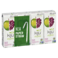 Kiju - Grape Apple Juice Organic, 4 Each