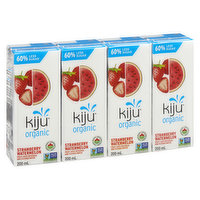 Kiju - Strawberry Watermelon Juice Organic, 4 Each