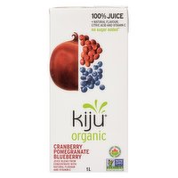 Kiju - Cranberry Pomegranate Blueberry Juice, 1 Litre