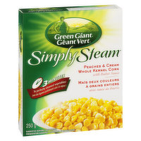 Green Giant - Simply Steam - Peaches & Cream Whole Kernel Corn, 250 Gram
