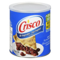 Crisco - Shortening - All-Vegetable, 1.36 Kilogram