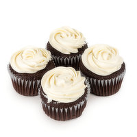 Choices - Cupcakes Chocolate with White Buttercream 4 Pack, 280 Gram