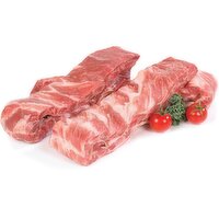 Fresh - Pork Side Rib Split Half, 1 Pound