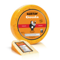 Monsieur Gustav - Cheese Gouda with Jalapeno Canadian, 1 Kilogram