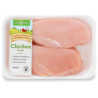Western Canadian - Chicken Breast Boneless Skinless, Raised Without Antibiotics, 430 Gram