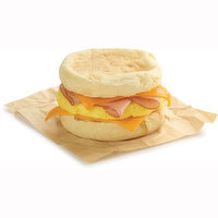 Save-On-Foods - Egg, Ham & Cheddar English Muffin, 1 Each