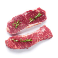 Beef - Steak Striploin New York Organic Grass Fed BC, 175 Gram
