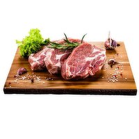 Quality Foods - Pork Butt Shoulder Steak Bone in Family Pack, 1 Pound
