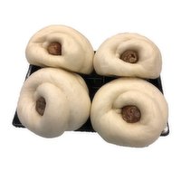 Steamed - Chinese Sausage Bun Cold, 4 Each