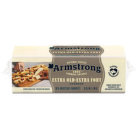 Armstrong - Natural Cheese - Extra Old White Cheddar 31% MF, 350 Gram